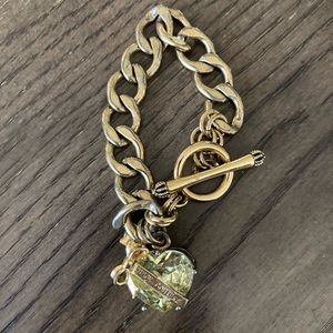 Vintage Juicy Couture link bracelet